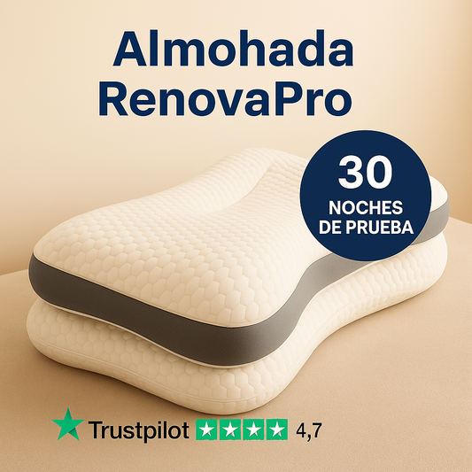 Almohada RenovaPro™ - Cada noche, una nueva oportunidad de despertar mejor